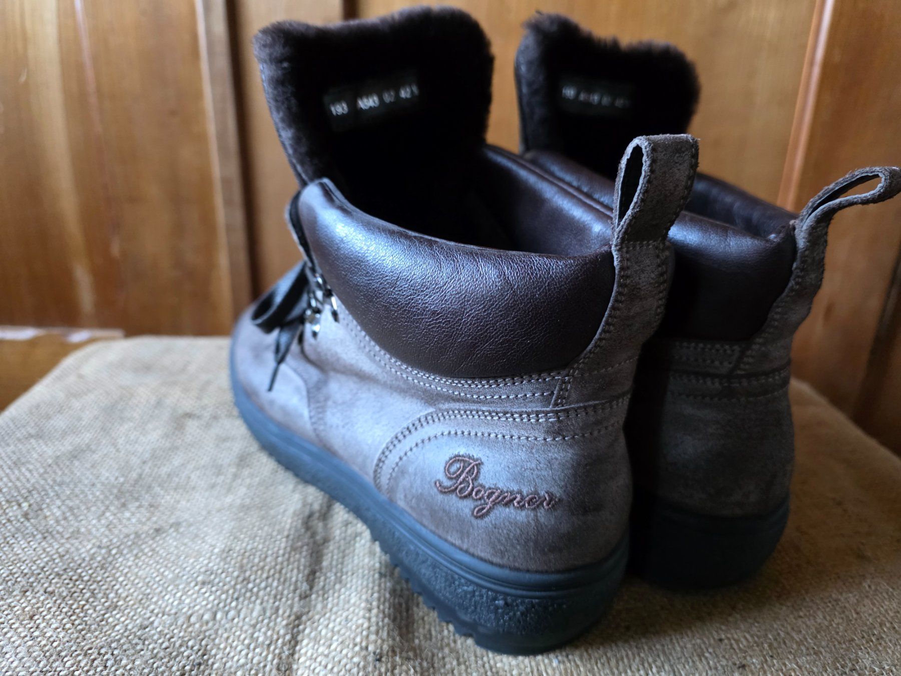 Bogner Scarpe da uomo: Willy Bogner - Winter Schuhe mit Spikes Grösse 42.5 – Usato da Walterswil BE venduto da Lonitti 7