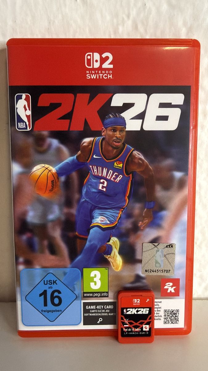 Nintendo Spiele: Nintendo Switch 2 - NBA 2K26 Game – Gebraucht aus Ehrendingen von bubulence