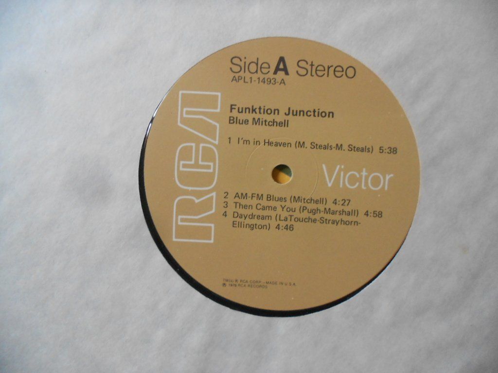 Vinyles: BLUE MITCHELL  -  FUNKTION JUNCTION – D'occasion à Bex par Giorgiob 2