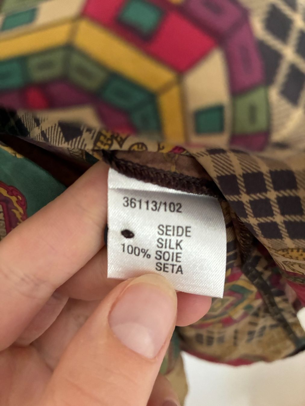 Gerry Weber Camicette: Seidenbluse - Gr. 42 – Nuovo (secondo la descrizione) da Bern venduto da AliPan 2