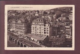 LAUSANNE - Vue partielle - 1914
