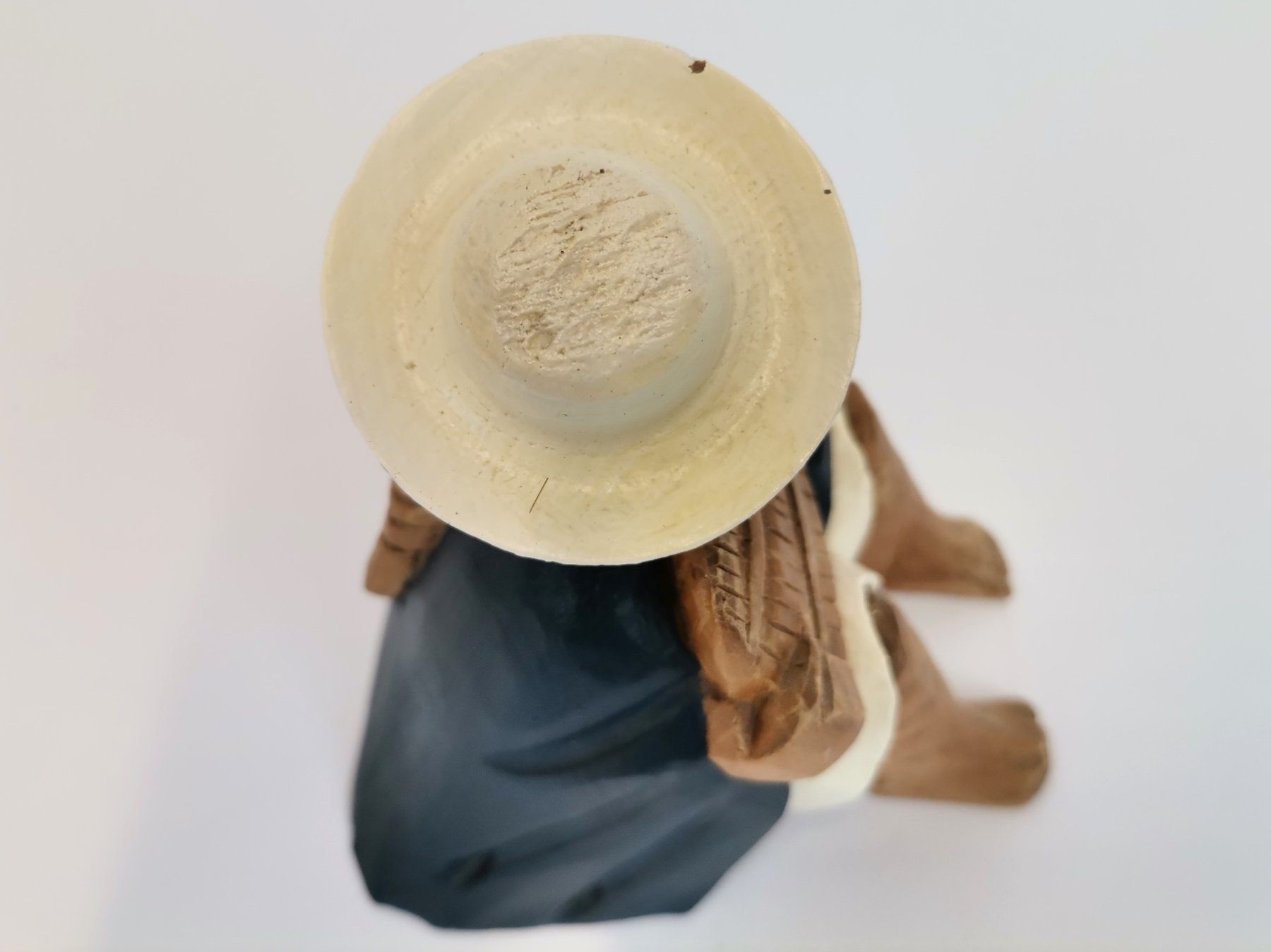 Figuren: Holzfigur Panflötenspieler – Gebraucht aus Schaffhausen von Restwert_SH 4