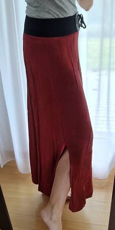 Rock, langer Sommerrock, jupe, long skirt, langer jupe