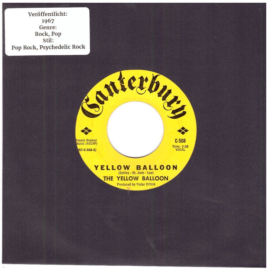 Dischi in vinile: THE YELLOW BALLOON – Usato da Bassersdorf venduto da house-of-vinyl