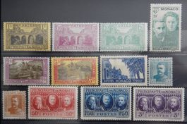 Monaco ex. Kat. 97-188 * 1925/28 Kat. 52 Euro