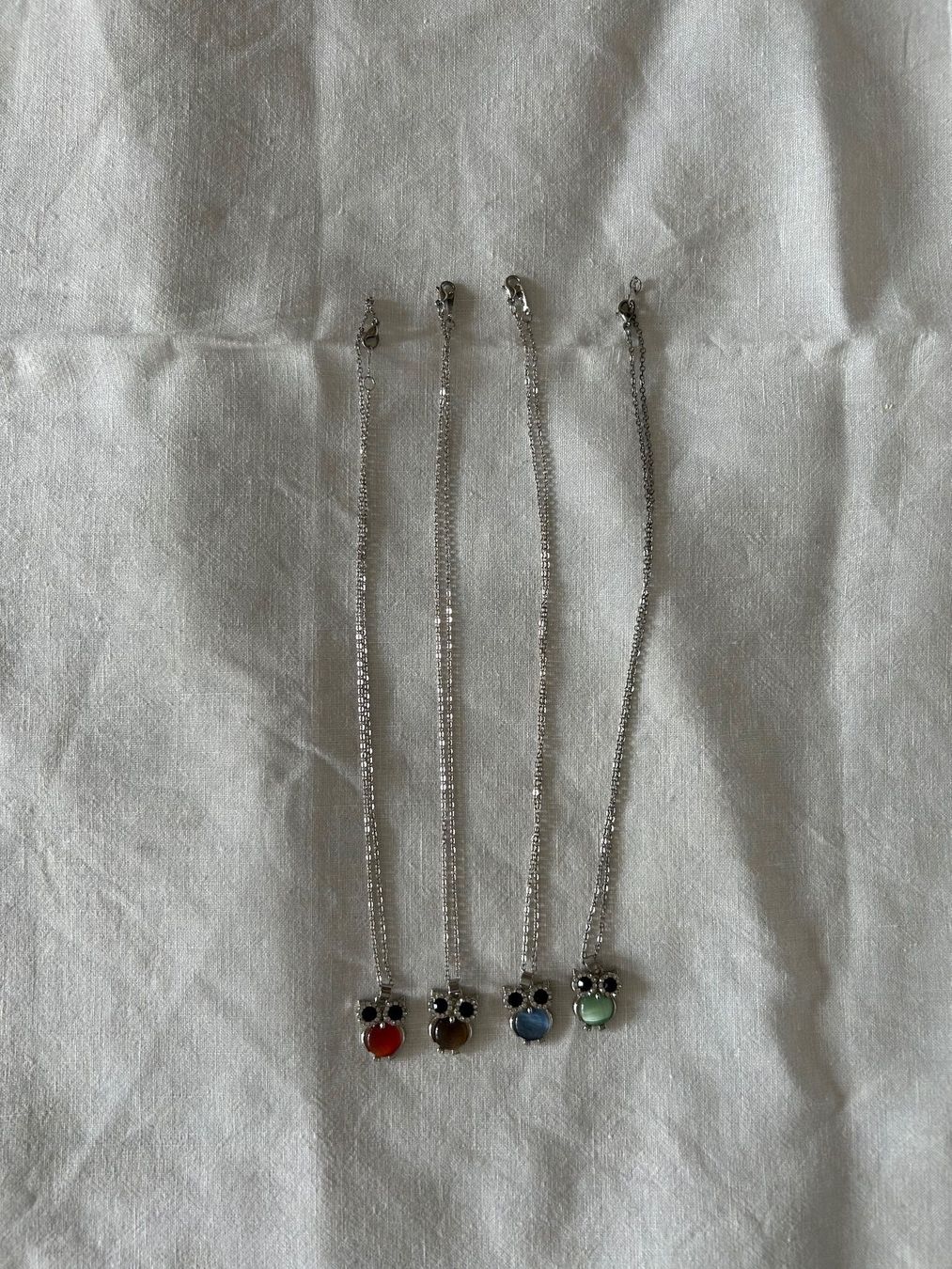 Catenine: 4 Colliers - pendentif hiboux – Usato da Renens VD venduto da m27_y26 1
