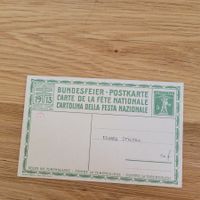 Carte Fête National Bundesfeier Karte 1913