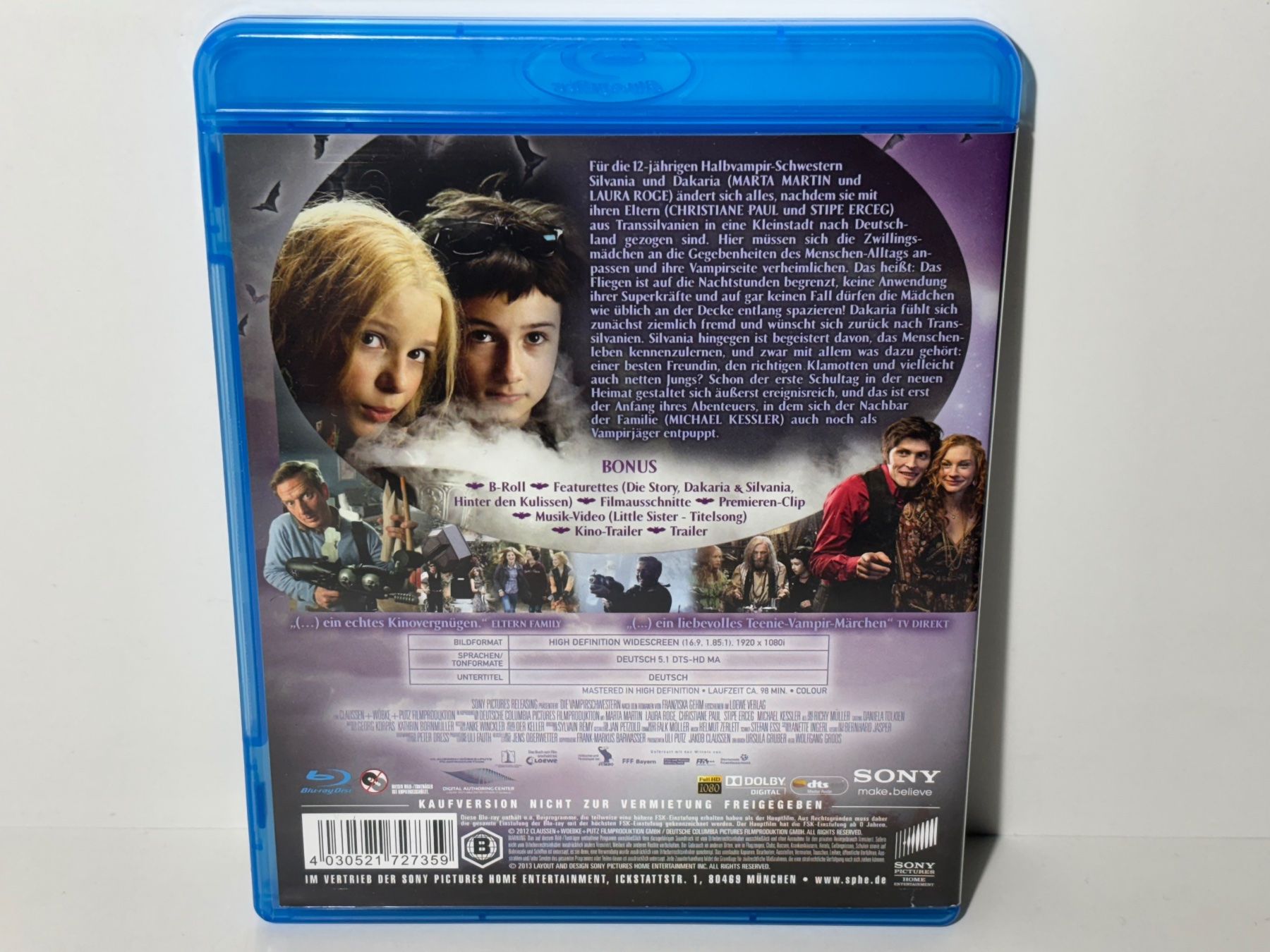 Tutti i DVDs: Die Vampirschwestern Blu Ray – Usato da Wilderswil venduto da Sstriker 1