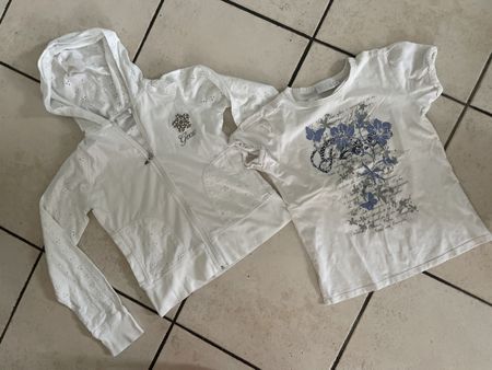 Süsses Geox Jäckli+T-Shirt Gr.128