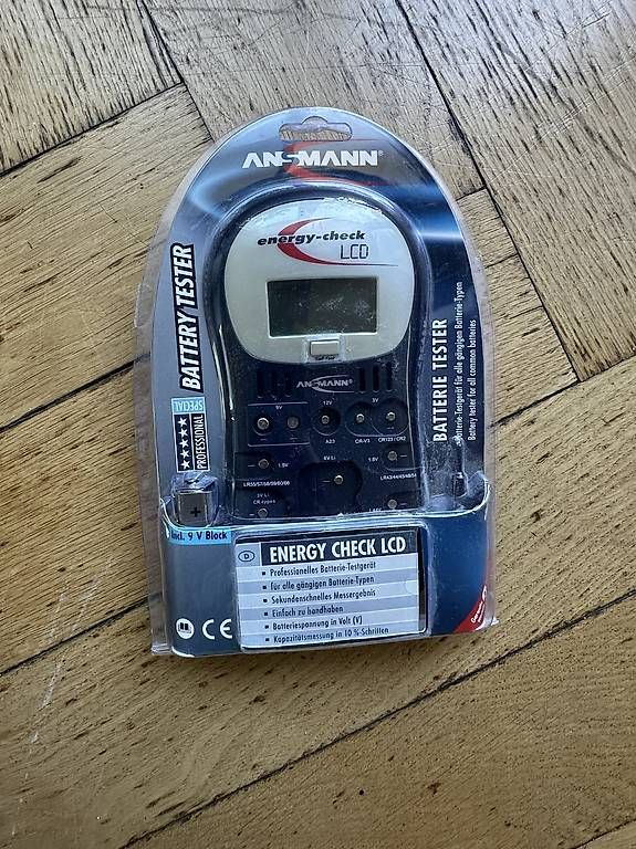 Misurare: Energy Check LCD / Batterietester von Ansmann – Usato da Zuerich venduto da Tozde