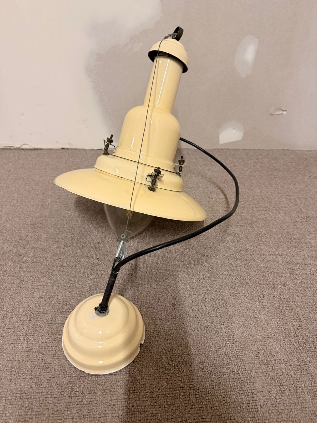 Lampade: Happy Light Uccello Schiffslampe aus Emaille, Hängeleuchte – Usato da Rickenbach ZH venduto da Insider-Boerse 1