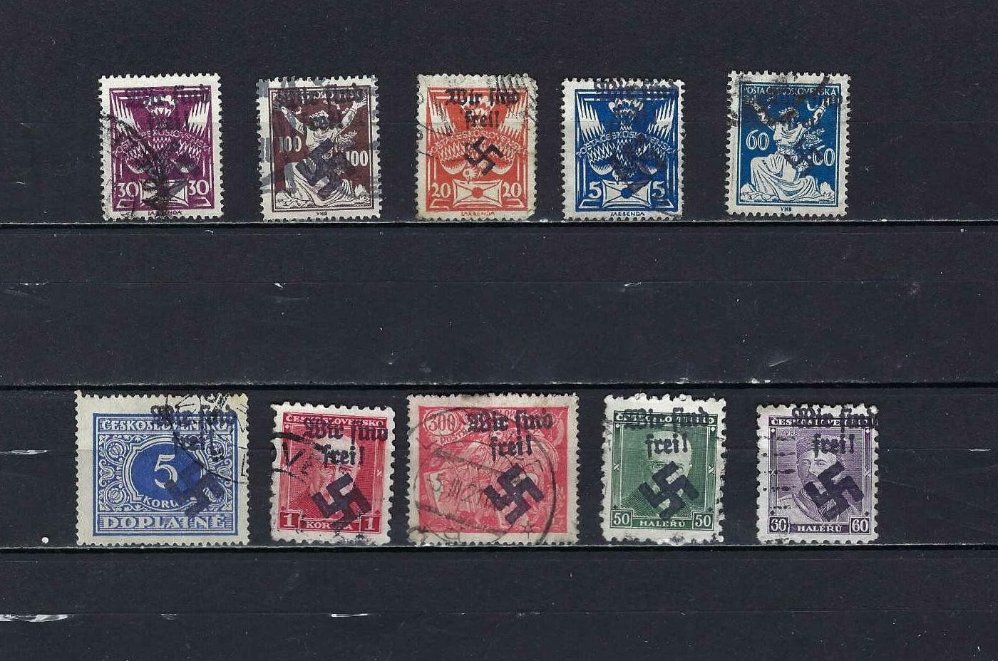 Alle Briefmarken: WKII Sudetenland gest. – Gebraucht aus Altstätten SG von Nandodax