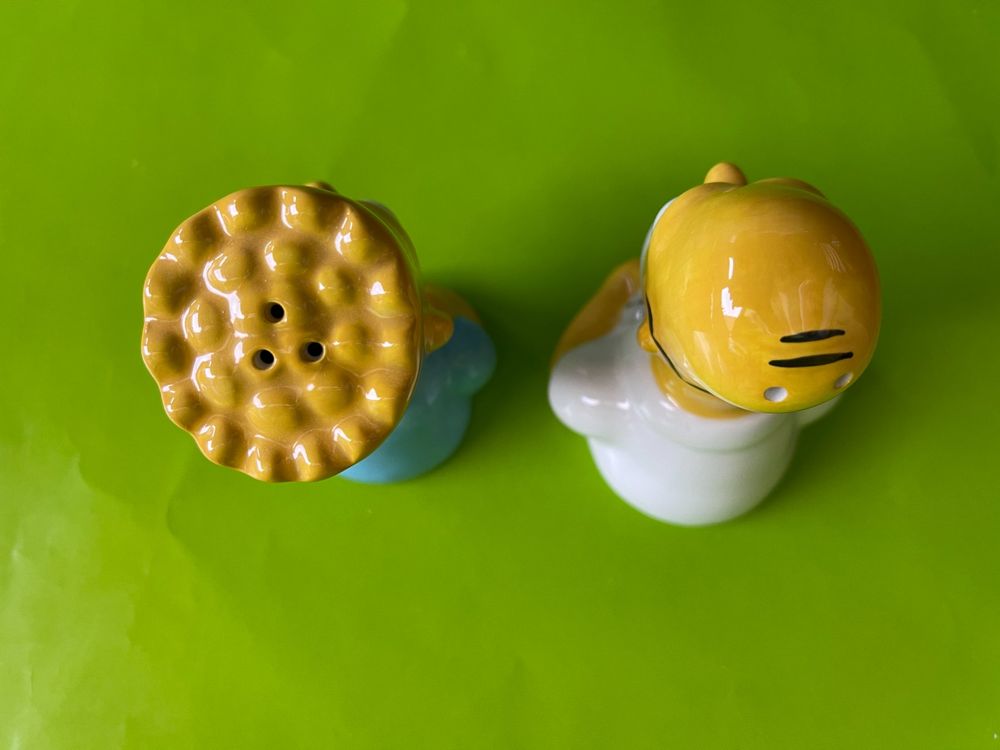 Moulin Salière Et Poivrière Donkey Products Set Hungry Hippos - 2 Pièces - 9 Cm