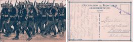 Armée Suisse, Occ. des Frontières, Défilé Litho (Obl.Mil.)