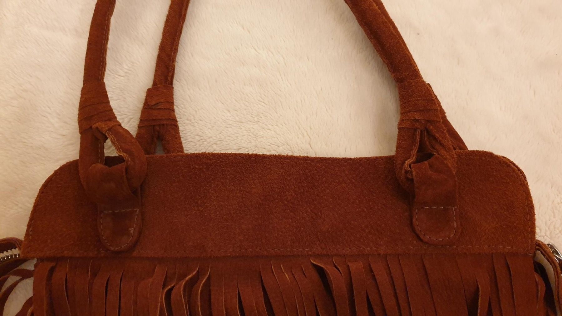 Borse da donna: Sabrina Tach /Suede Tote – Usato da Würenlos venduto da Abracadabra26 5