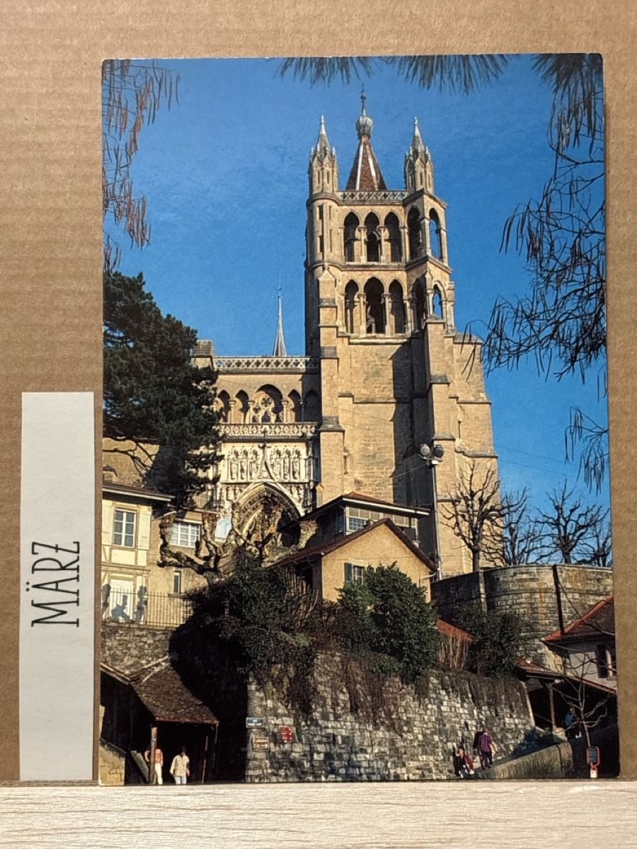 Cartoline postali: AK von Lausanne Cathédrale – Usato da Rümlang venduto da Kartenpost1