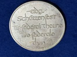 1 Medaille 900 Silber, Thun 1969 (1)
