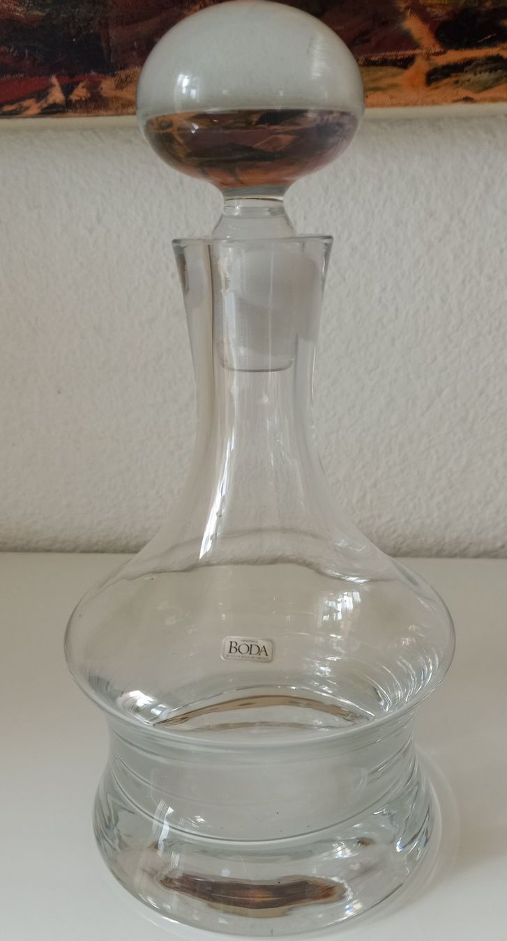 Kosta Boda Caraffe: Wunderschöne Whisky Karaffe von Kosta Boda – Usato da Wallisellen venduto da chanel007