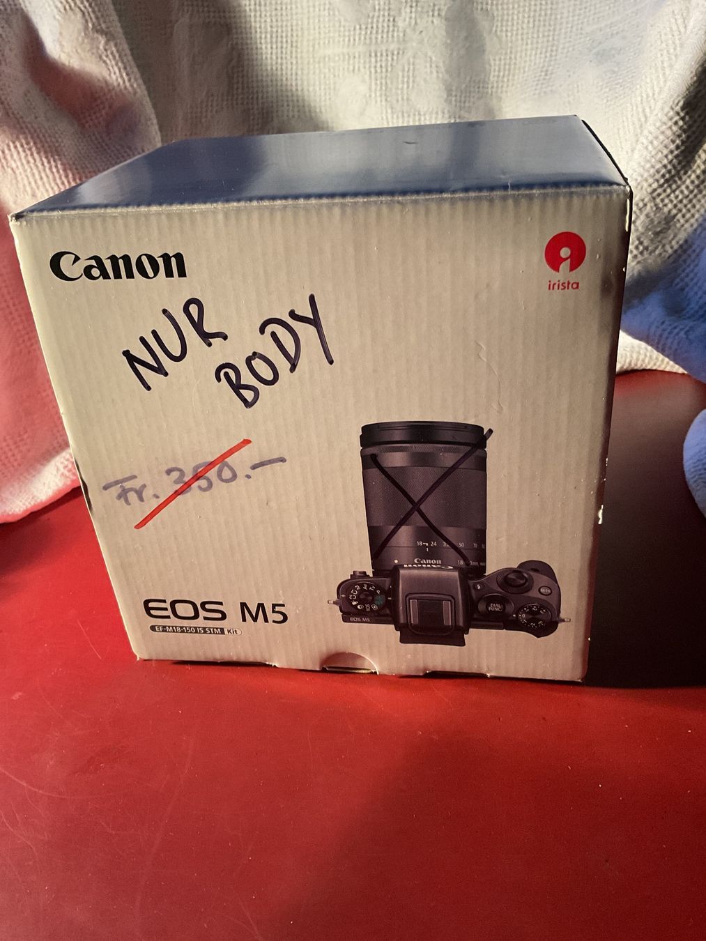 Canon Kamera: Canon EOS M5, neu, nur Body, mit Ladegerät – Neu (gemäss Beschreibung) aus Tecknau von Gluschtikum