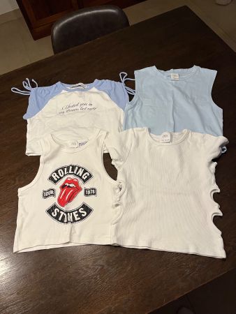 Lot de 4 T-shirts Zara fille 11-12 ans