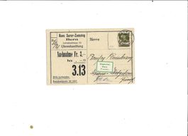 lettre philatélique, Briefmarkenbrief