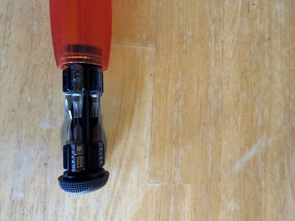 PB Swiss Tools Tutti gli attrezzi: SWISS TOOLS PB 6484 Bit Schraubendreher Rot mit Bits – Nuovo (secondo la descrizione) da Kriessern venduto da Hcdfreak 4