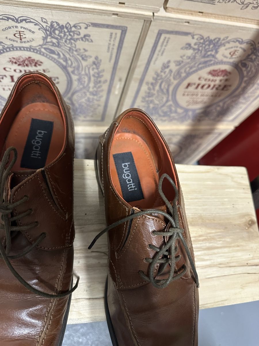 Bugatti Herrenschuhe: Bugatti Herrenschuhe, braunes Leder, Grösse 41 – Gebraucht aus Schneisingen von alexgiudice 1
