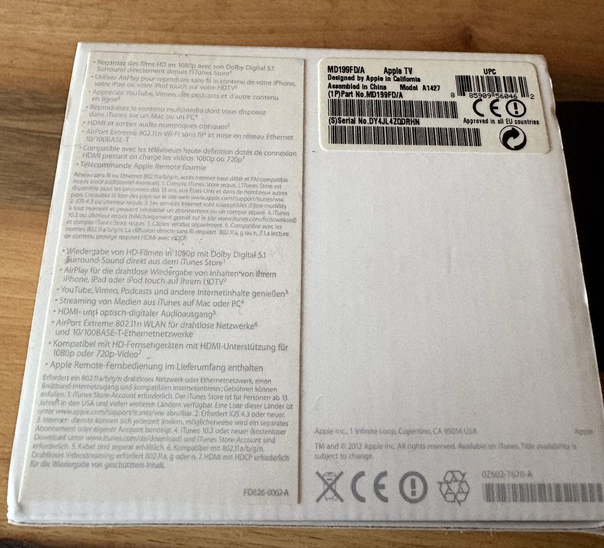 Apple Multimediaplayer & Streamer: Apple TV  – Gebraucht aus Stäfa von Louder85 1