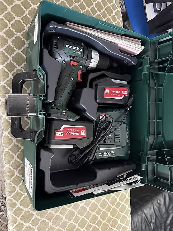 Metabo Trapani: Metabo Akkuschlagbohrmaschiene – Nuovo e nell'imballaggio originale da Bützberg venduto da Sony58