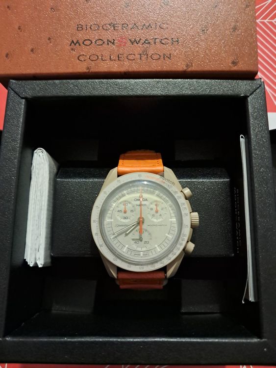 Swatch Orologi: Swatch x Omega Moonswatch Mission to Jupiter (Ostrich) – Nuovo e nell'imballaggio originale da Niederhasli venduto da zvb_fgn2