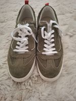 Baskets / Sneakers Faguo en Daim Vert Kaki – Taille 45