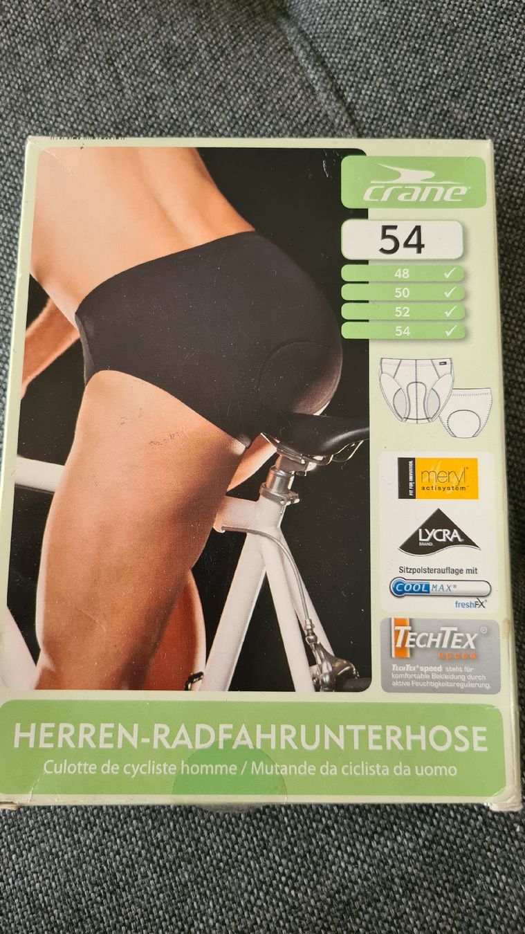 Biancheria intima: Herren Fabfahrunterhose talla 54  – Nuovo e nell'imballaggio originale da Kriens venduto da nello-1