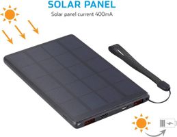 Batterie / Powerbank solaire 10000 mAh