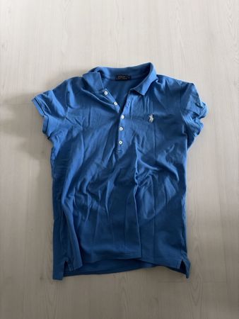 Polo Ralph Lauren hellblau Gr. L Sommer T-Shirt Shirt Top Po