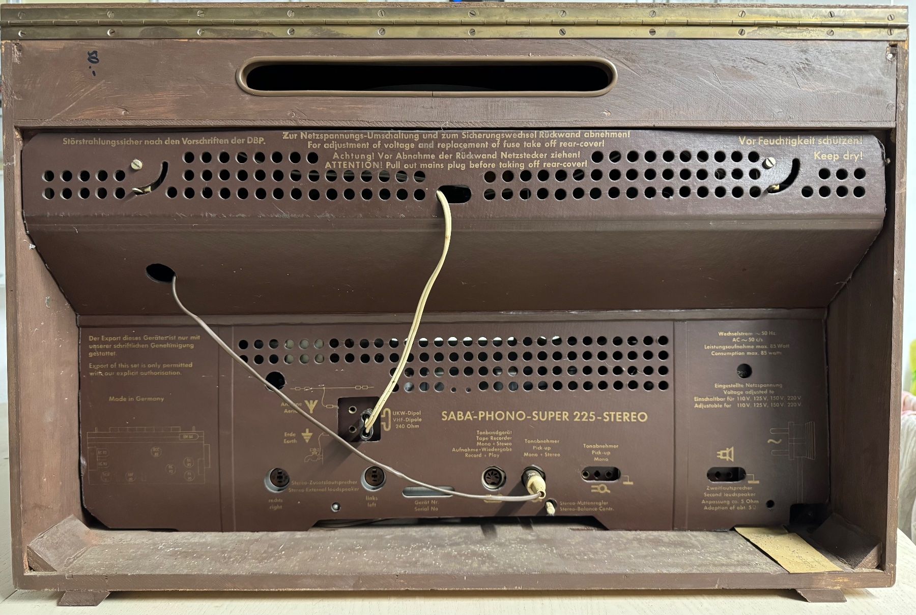Saba Radio: Saba Phono Super – Usato da Reigoldswil venduto da pet_dj8f 6