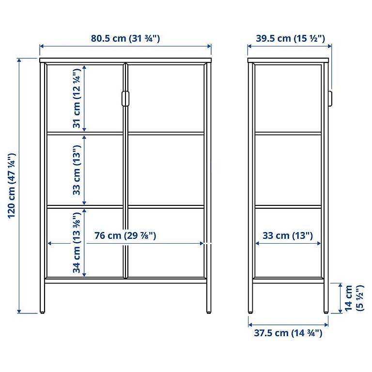Vetrine: IKEA Rudsta Vitrine  – Usato da Arlesheim venduto da sooper08 1