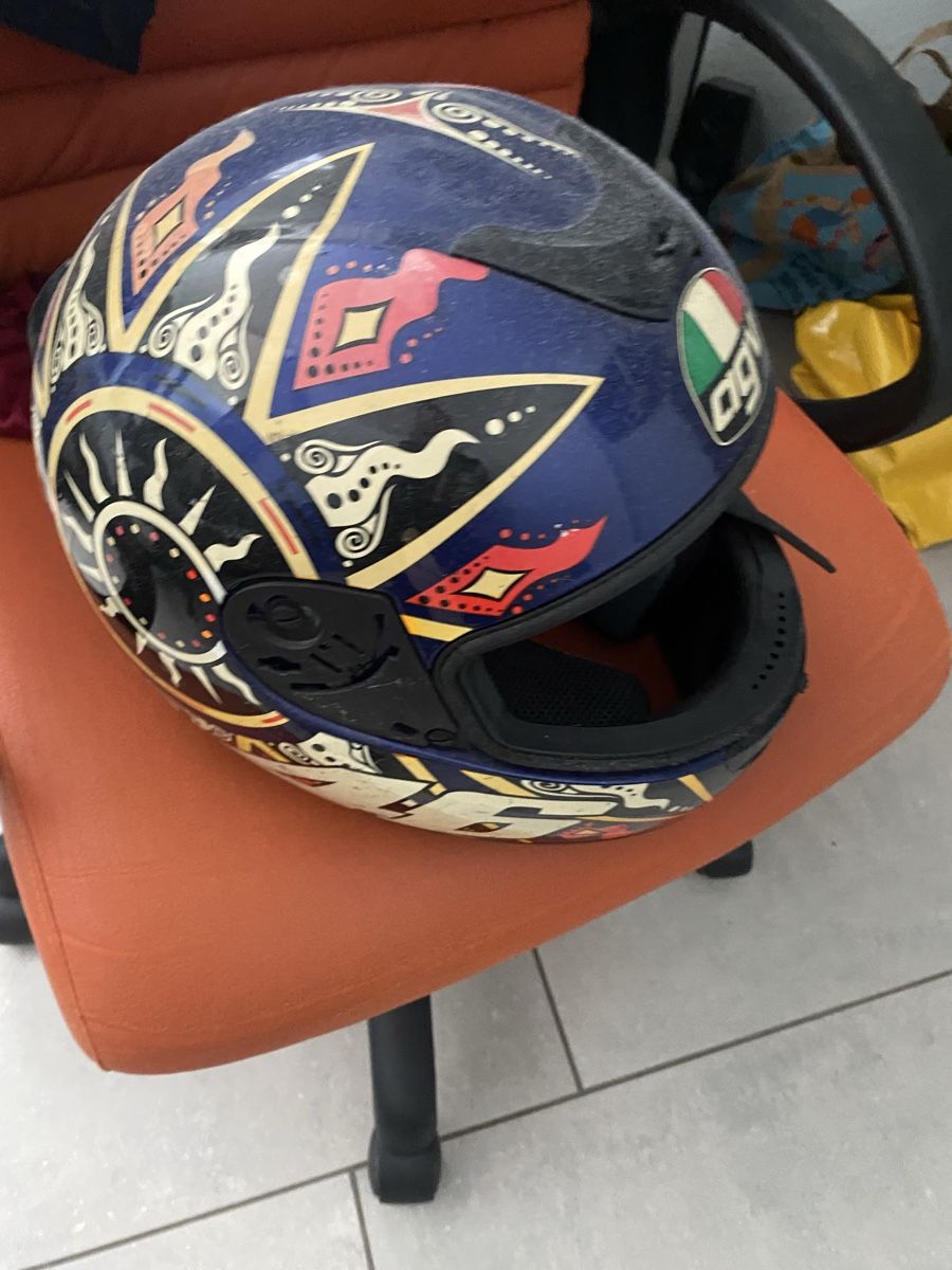AGV Helme & Visiere: Helm Valentino Rossi s nicht Perfekt – Gebraucht aus Capolago von Lillo22