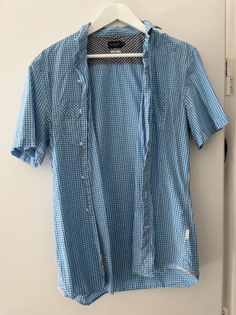 Paul Smith Hemd kariert M, kurzärmlig