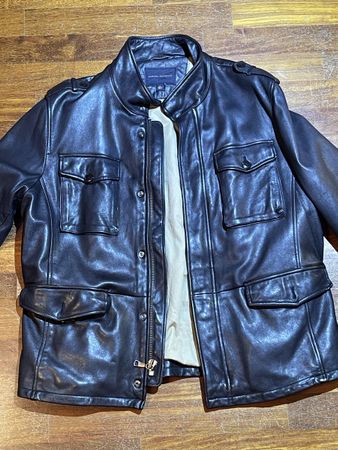 Banana Republic classic leather jacket