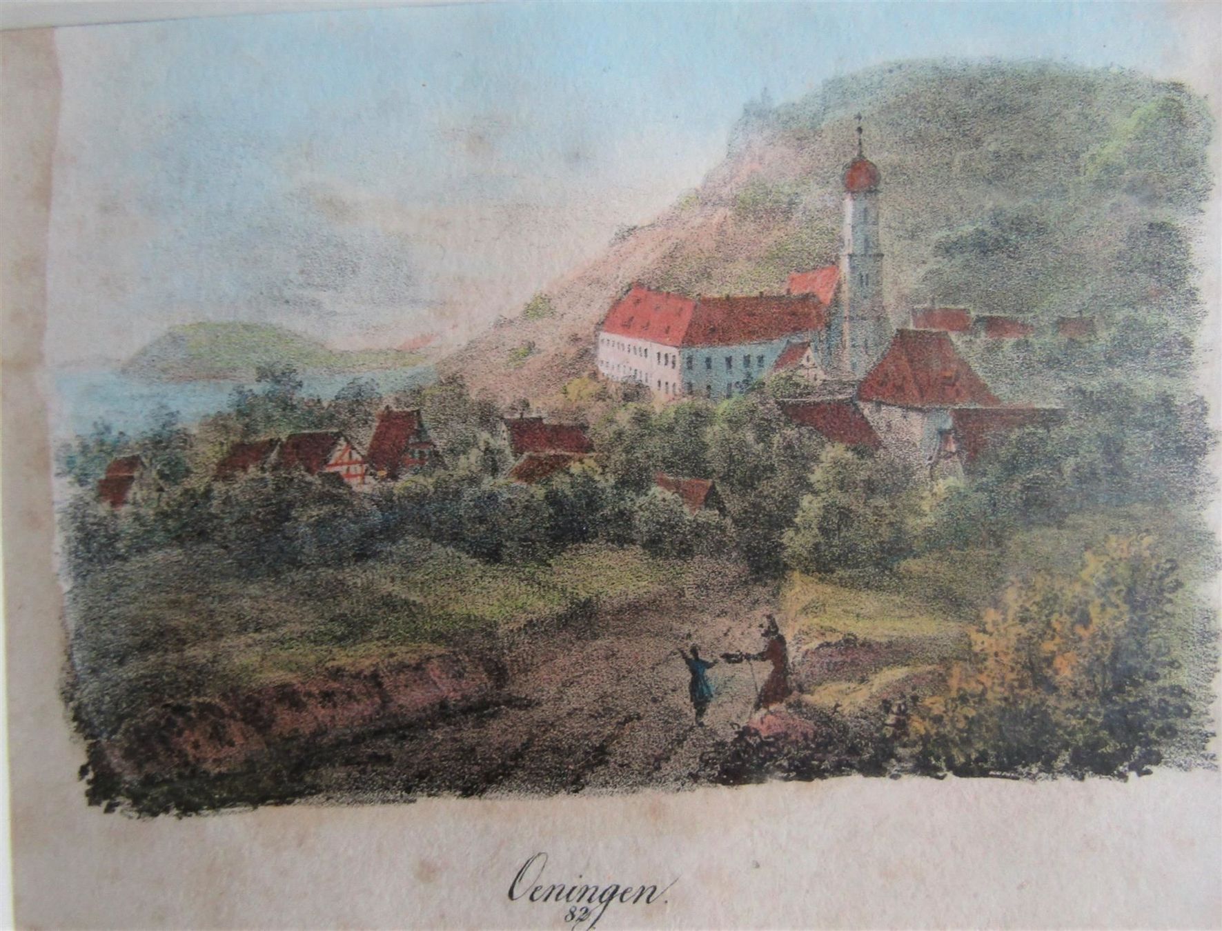 Gravures: Oeningen Lithographie von Pecht – D'occasion à Rafz par Helvet32 1