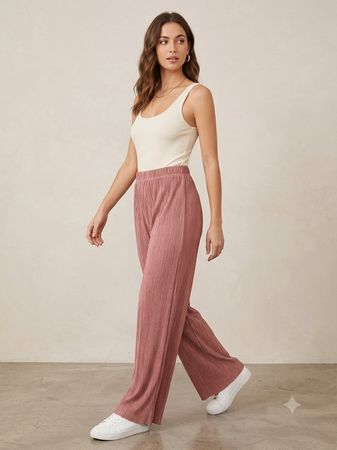 WOMEN - lockere lachsfarbige Hose von ONLY, gr. M