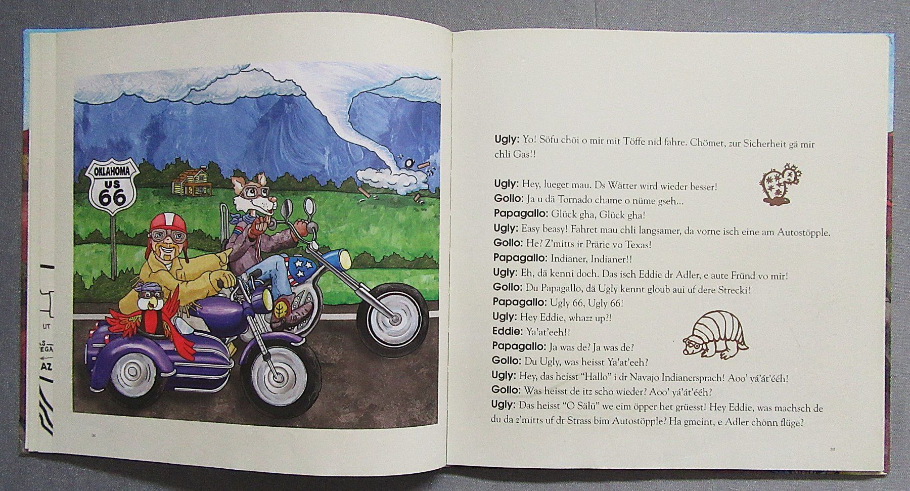 Libri: Papagallo & Gollo - Route 66 - ohne CD – Usato da Auenstein venduto da Padabimbim 5