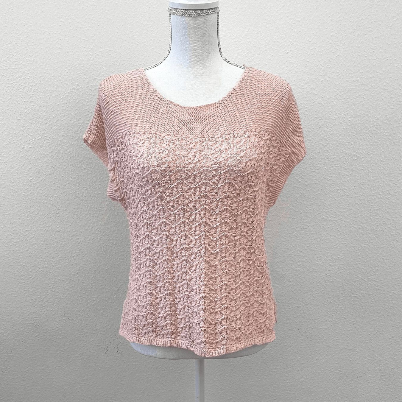 Shein Maglioni & Felpe: SHEIN Top Pull Rose Pâle Manches Courtes - Taille S – Usato da Vevey venduto da secondlifevevey