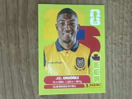 Panini FIFA WM 2026 Sticker Joel Ordóñez ECU 8