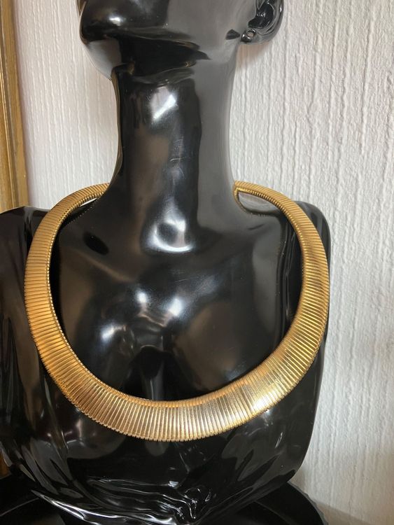 Bijoux SCOOTER Paris - Ras du cou avec strass Swarovski cristal sur doré