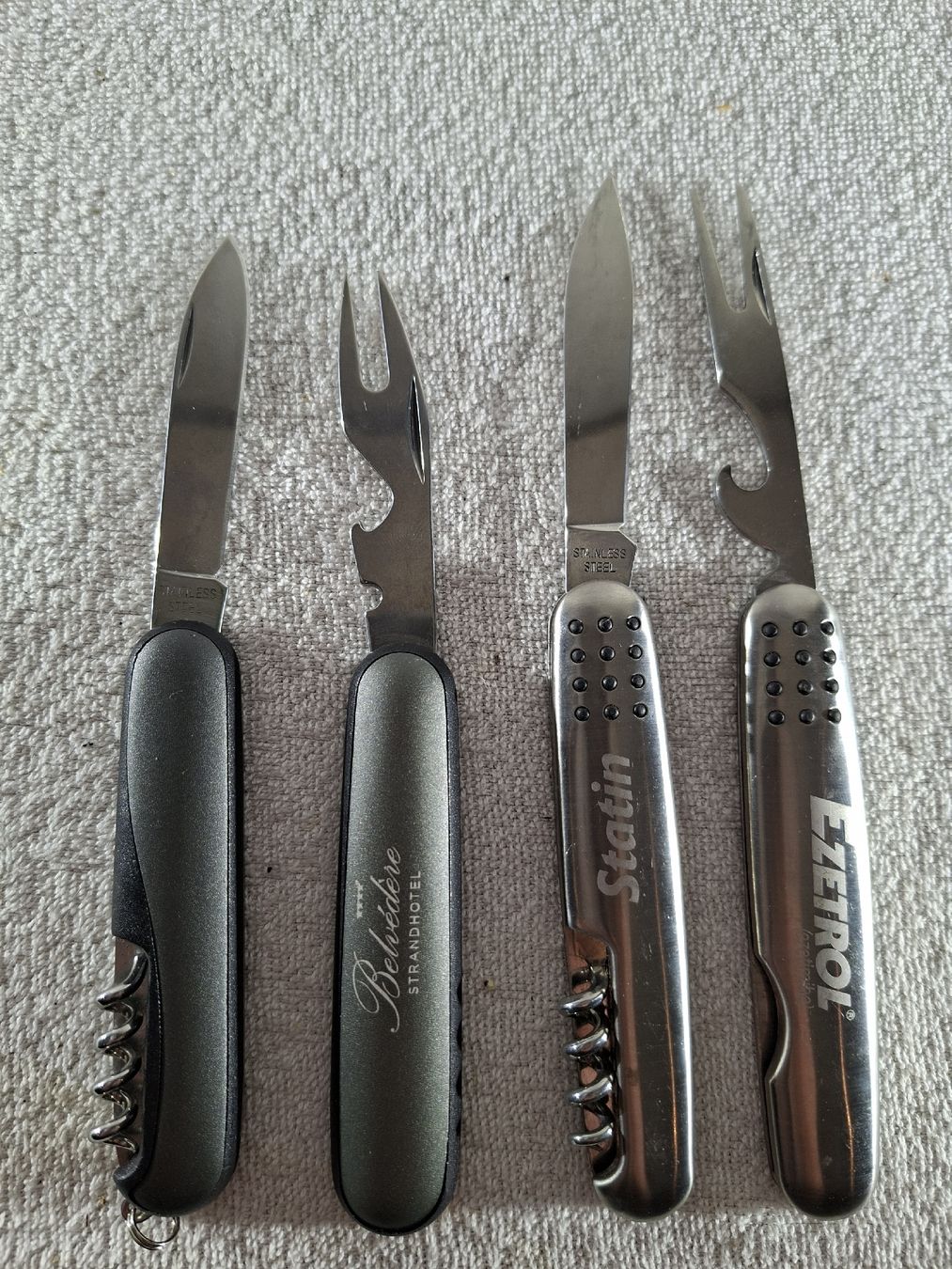 Coltelli tascabile: Sackmesser mit Gabel, PicNic, Outdoor – Usato da Grindelwald venduto da carro5 4