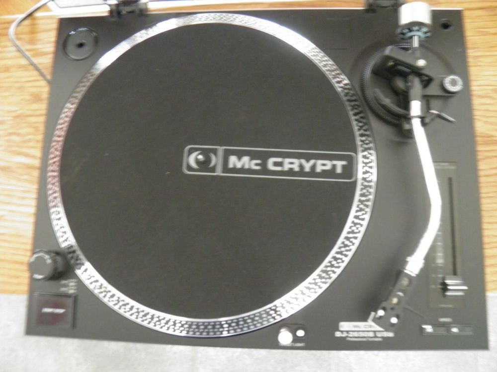 Mc Crypt Plattenspieler /USB | Acheter sur Ricardo