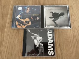 CD Sammlung 3 Alben Bryan Adams Live Cuts like a knife 