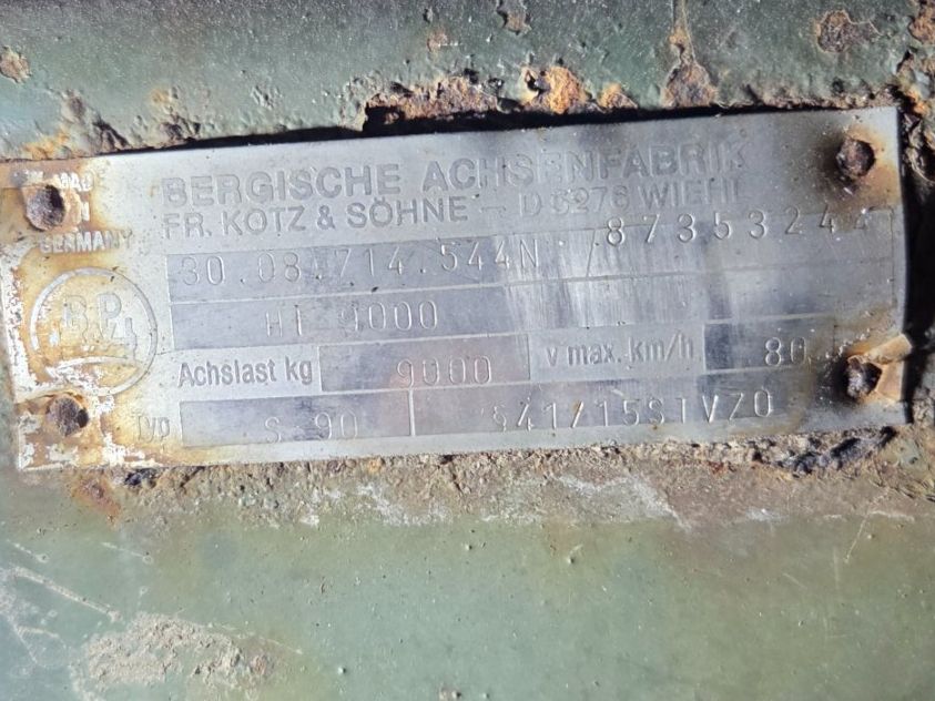 Rimorchi: Rückewagen – Usato da Zollbrück venduto da ThoBa2 6