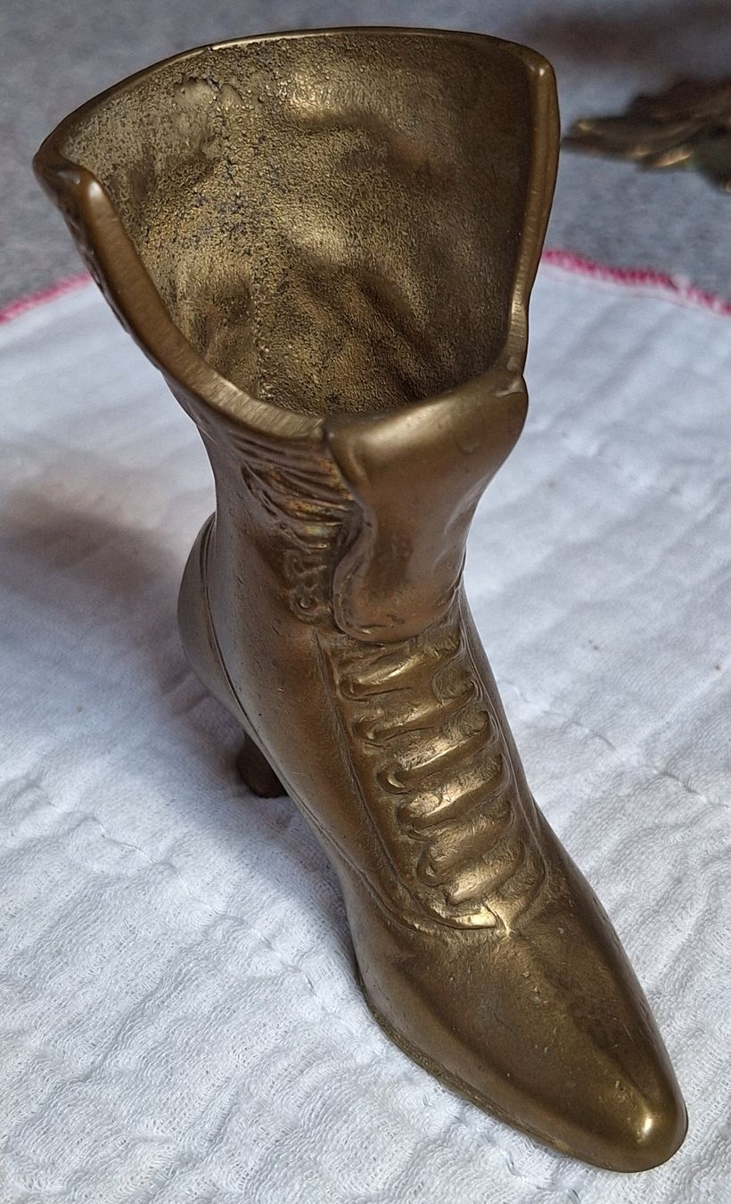 Skulpturen & Statuen: Messing Stiefelette Deko – Gebraucht aus Oberriet SG von Atir47 3